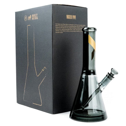 Marley Natural Water Pipe Smoked Glass Gold Stripe Decal lateralus-glass