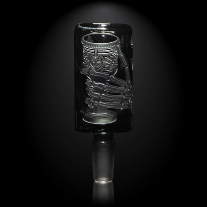 Milkyway Emperors Chalice Long Bowl Smoke (MB-005) lateralus-glass