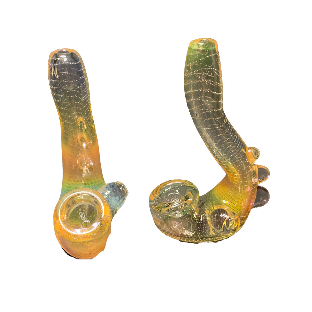 Ohio Valley Glass MS Airtrap Sherlock Hand Pipe lateralus-glass