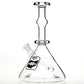 Ohio Valley Glass Water Pipe 10mm Clear Beaker Water Pipe lateralus-glass