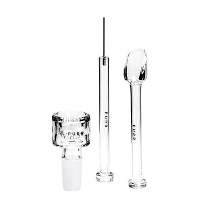 PURR 14mm Bong Accessory Bundle lateralus-glass