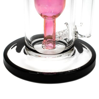 PURR Gold and Silver Fumed Incycler Bong lateralus-glass