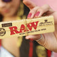 Raw-  Unrefined Classic 1.25 1 1/4 Size Cigarette Rolling Papers, 6 pack With FREE RAW METALTUBE $30.00 lateralus-glass