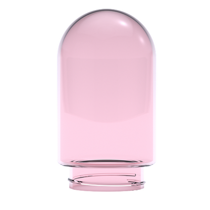 Stundenglass Single Pink Glass Globe (Large) lateralus-glass